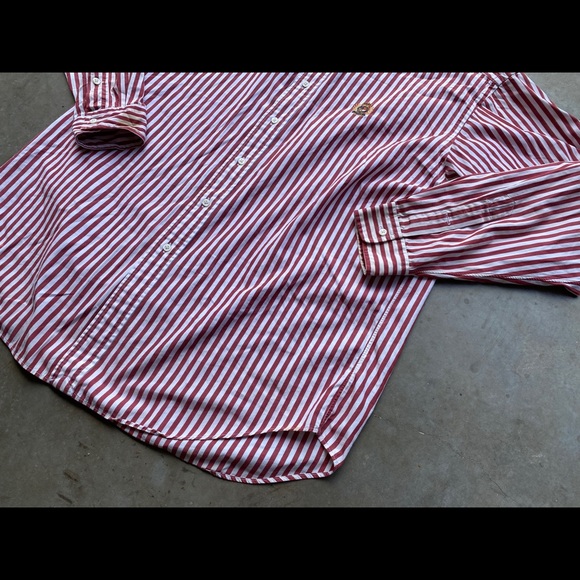 Polo by Ralph Lauren pin stripe red and white - Picture 2 of 5